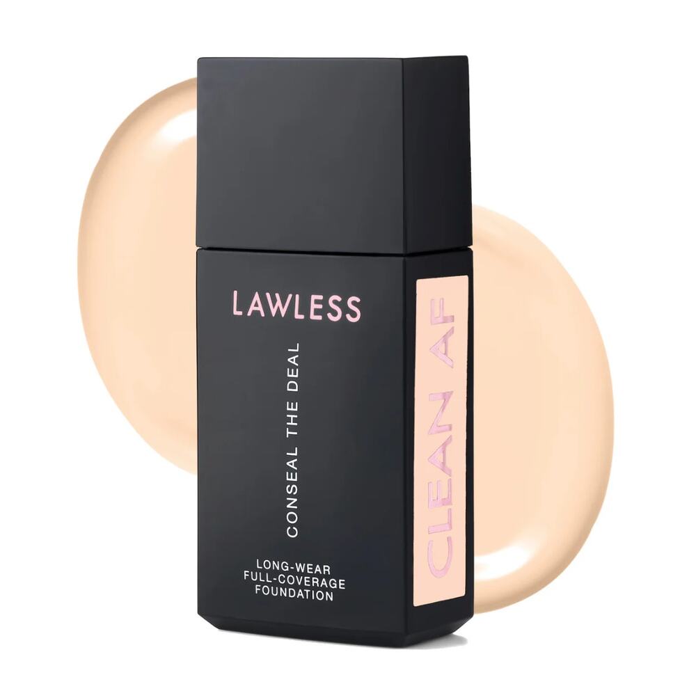 LAWLESS | Conseal The Deal Long-Wear Full-Coverage Foundation | Pearl